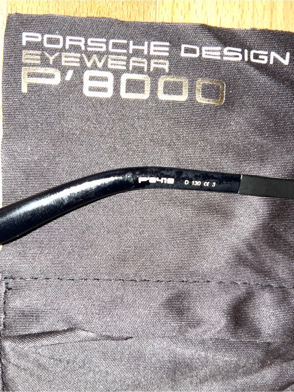 Porsche Design Men’s Black Aviator Sunglasses - Picture 8 of 13